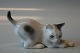 Dahl Jensen 
Figurine 
Playful cat
Dek. No. 1013
Factory Second
Length 11 cm.
Perfect ...