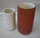 Lyngby Vases 
Channeled White 
Tray 15.5 
cm		In stock
Channeled Vase 
Red 20 
cm	1st	SOLD
