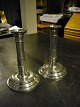 A pair of 
pewter 
candlesticks.. 
Louis VI. 
Approx. year 
1780