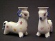 Aluminia 
christmas 
billys goats 
with green ring
Length 10 cm - 
height 10 cm
Nice condition