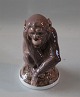 Dahl Jensen 
Monkey 1055 
Chimpanzee 
(CJB) 14 cm 
Marked with the 
Royal Crown and 
DJ Copenhagen. 
2. ...