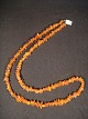 Amber necklace.
 Length: 105 
cm
