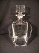 Whisky 
decanter.
 Height 24 cm