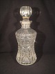 Crystal 
decanter.
 With 
grinding.
 Height: 30 cm