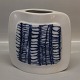 Bing and 
Grondahl B&G 
Porcelain 19 x 
19 cm
Blue Art Vase, 
Marked with the 
three Royal 
Towers of ...