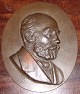 Johannes Hansen 
Portrait in 
Bronze from L. 
Rasmussen 
Bronce/Bronze 
Foundry. 
Measures 23,6cm 
x ...
