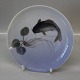 Royal 
Copenhagen 
98-1115 Plate 
with fish 
Painter # 66 16 
cm In mint and 
nice condition
