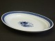 Blue Tranquebar 
by Royal 
Copenhagen and 
Aluminia 
Big oval dish 
no 930
Length 44 cm - 
...