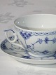Royal 
Copenhagen 
porcelain. 
Royal 
Copenhagen Blue 
fluted half 
lace. Soupcup 
with saucer no. 
...