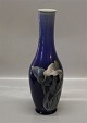 Bing and 
Grondahl B&G 
126-228 Blue 
Vase with 
flowers 34,5 cm 
 1st .Marked 
with the three 
Royal ...
