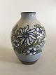 Bing & Grondahl 
Unique Vase by 
Effie 
Hegermann-
Lindencrone fra 
1932 No 2184. 
Measures 18,2cm 
and ...