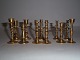Mini Brass 
candlesticks, 
Denmark approx. 
1880-1920.
Approx. 6cm. 
tall.
Call for 
price!