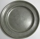 Pewter plate, 
Germany, 
stamped, Fein 
Zinn, 1815. 
Flat. Dia .: 23 
cm. Beautiful 
stamped!