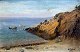 Lübbers, Holger 
(1850 - 1931) 
Denmark: 
Coastal scene 
from Italy with 
both. Oil on 
canvas / ...