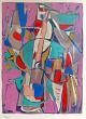 Lanskoy, Andrè 
(1902 - 1976) 
Russia/France: 
Composition. 
Color 
lithography. 
Signed.: 
Lanskoy. ...