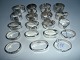 Napkin rings in 
silver, Denmark 
approx. 1920.
Prices from 
350 to 550DKK.