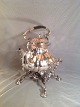 Big beautiful 
tea kettle. 
Swing Boiler 
silver plated, 
fluted body, 
the associated 
condition with 
...