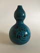 Bing & Grondahl 
Art Nouveau 
Unique Vase by 
Jo Ann Locher 
and Axel Salto 
No 566. 
Measures 25,5cm 
...