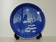 Royal 
Copenhagen 
Christmas Plate 
from 1974, 
Winter 
Twilight.
Factory first, 
perfect 
condtion.