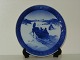 Royal 
Copenhagen 
Christmas Plate 
from 1964, 
Horse-drawn 
Sled in 
Snow-covered 
...