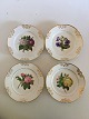 4 Royal 
Copenhagen 
Empire Plates 
by Klein from 
1840-1860. 
Measures 22cm 
and is in good 
condition.