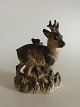 Arne Ingdam 
Stoneware 
Figurine with 
Deer. Measures 
22,5cm and is 
in perfect 
condition.