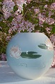 Vase with 
floral motif / 
Waterlily. Bing 
& Grondahl 
porcelain. B&G. 
vase no. 6412. 
Height  13 ...