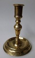 N&aelig;stved 
candlestick, 
19th century. 
Denmark. In 
brass. Round 
foot and 
profiled 
strain. ...