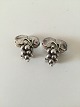 Georg Jensen 
Sterling Silver 
Annual earclips 
from 1996. 
Weighs 12g / 
0,40oz