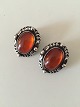 Georg Jensen 
Sterling Silver 
Annual Earclips 
with amber from 
1995. Measures 
2.3 cm / 0 
29/32 in. ...