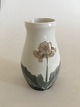 Bing & Grondahl 
Art Nouveau 
Vase with 
Flower. 
Measures 14,3cm 
and is in good 
condition.