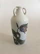Bing & Grondahl 
Art Nouveau 
Vase with 3 
handles No 
116/21. 
Measures 16cm 
and is in good 
condition.