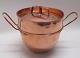 Pâtés or meat 
form, copper, 
19th century. 
Denmark. With 
two handles, 
lids and 
decoration in 
the ...
