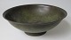 Danish bronze 
bowl from the 
1930s, 
greenpatinated. 
With decorated  
rim. Stamped .: 
True ...