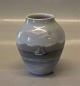 B&G 6867-12 
Vase with 
sailship marine 
8.5 cm  2nd. 
Bing and 
Grondahl Marked 
with the three 
Royal ...