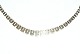 Brick Necklace, 
14 karat gold
The stamp: 585 
H.?
Length 40.5 
cm.
Width 4-9 mm
Thickness 1.6 
...
