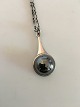 Georg Jensen 
Sterling Silver 
Pendant 
Hematite No 
156. Measures 4 
cm / 1 37/64 
in. and chain 
45.5 ...