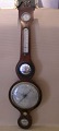 Barometer of 
mahogany.Edging 
of inlayed 
lemontree. 
Furthermore 
with 
hygrometer,thermometer, 
...