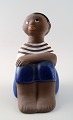 Mari Simulson, 
Upsala-Ekeby.
Signed. Figure 
of boy, number 
7035M.
In perfect 
condition. ...