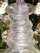 Old decanter 
glass. Height 
with stopper  
25,3 cms.
