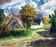 Vantore, Mogens 
(1895 - 1977) 
Denmark: A farm 
- autumn. Oil 
on canvas. 60 x 
74 cm.
In a painted 
...