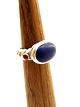 Sterling silver 
ring size 53-54 
with lapis No. 
251243