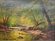 Drews, Kai 
(1884 - 1964) 
Denmark: Sæby 
Forest. Oil on 
canvas. Signed 
.: K. Drews 
1925. 35 x 46 
...