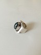 Bent Knudsen 
Sterling Silver 
Ring No 4 with 
Hematite. Ring 
Size 58 / US 8 
1/2. Weighs 27 
g / ...