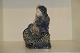 Hjorth art 
pottery.
Large 
figurine, man 
with fish.
Decoration 
number 501.
Height 22.0 
...