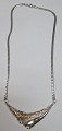 Necklace in 
sterling 
silver, 20th 
century. L .: 
38 cm. Stamped: 
925, F star. Wt 
.: 13.8 grams.