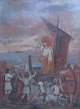 Lund, Niels 
Anker (1840 - 
1922) Denmark: 
Draft 
altarpiece. 
Jesus preaching 
by the lake. 
Oil on ...