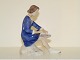 Bing & Grondahl 
figurine, 
skating girl.
The factory 
mark tells, 
that this was 
produced ...