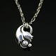 Georg Jensen 
Heritage 
Pendant of the 
Year 1999. 
Silverstone.
Sterling 
Silver 925 S.
45 cm. ...