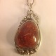 Amber pendant 
with chain.
Pendant: 
Length: 5 cm. 
Width: 2.7 cm.
925s
switch
Telephone 0045 
...